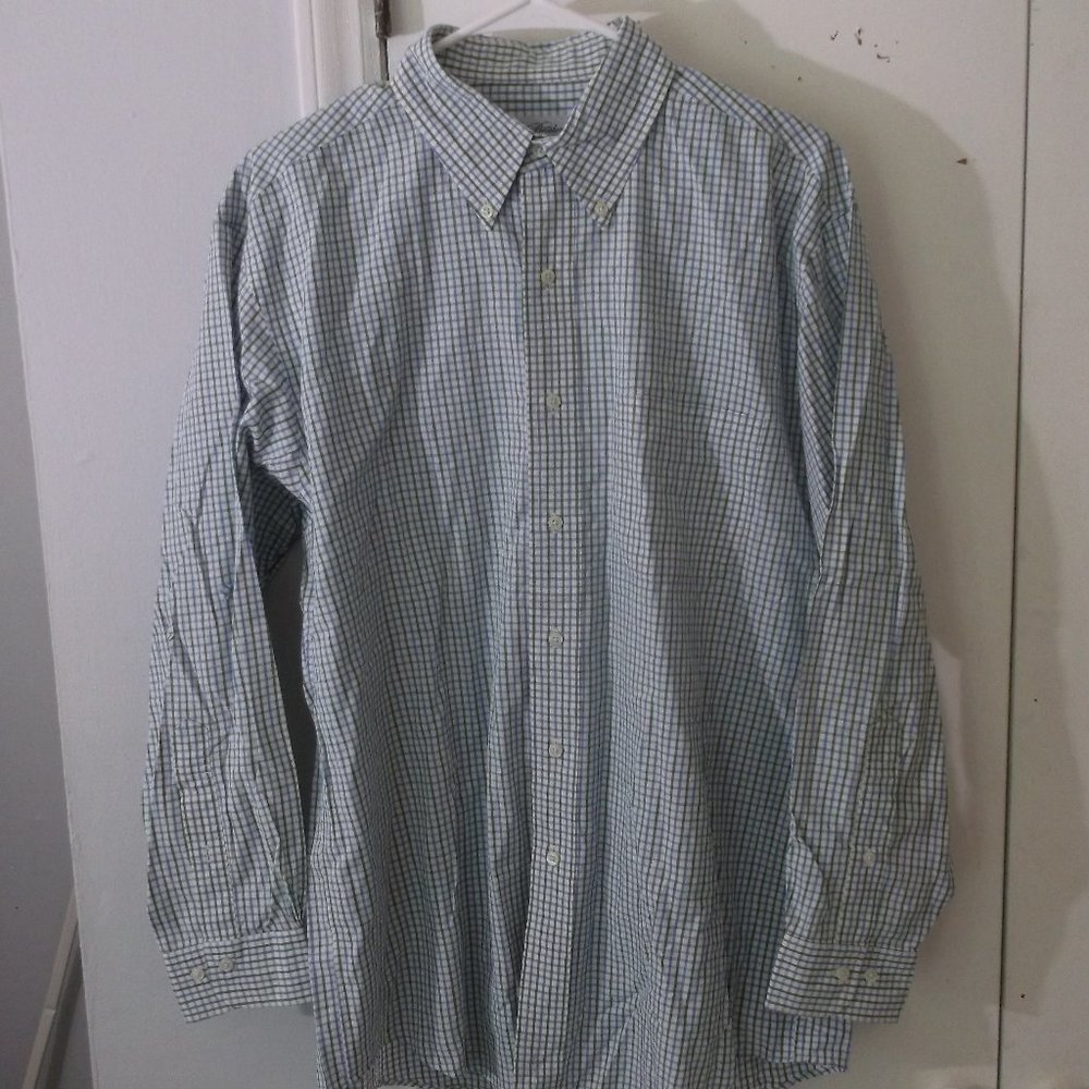 Brooks Brothers Check Plaid Dress Shirt 16/ 32-33